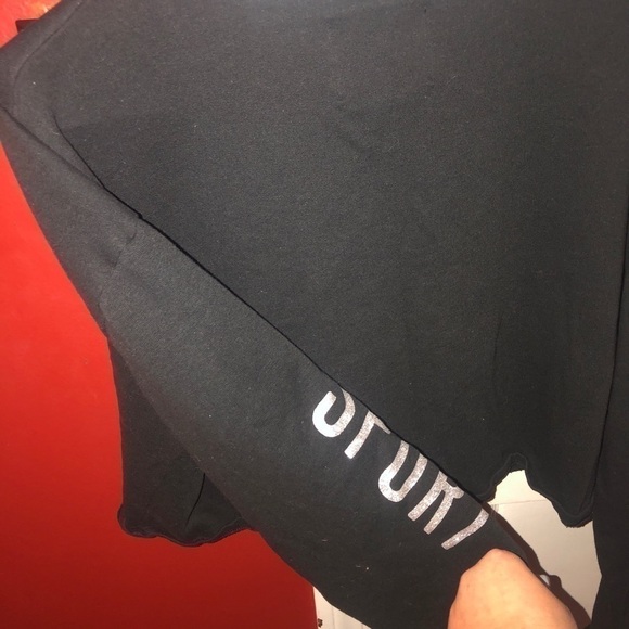 Victoria’s Secret Sport Cropped Sweatshirt Size Medium - Picture 8 of 9